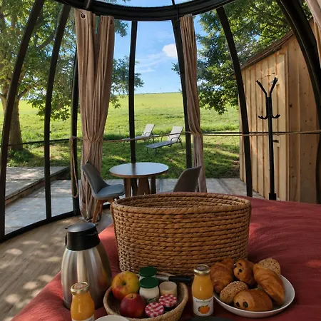 Le Domaine De Vehir - Dome Romantique Au Coeur D'une Ferme * Ciney